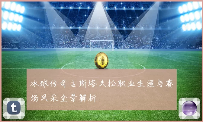 冰球传奇古斯塔夫松职业生涯与赛场风采全景解析